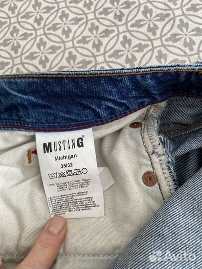 Джинсы mustang мужские 35/32