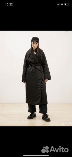 Утепленное пальто pompa