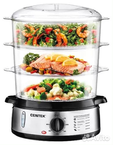 Пароварка Centek CT-1457 9 литров