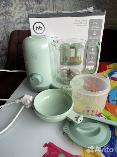Пароварка блендер Happy Baby Fusion 2 в 1