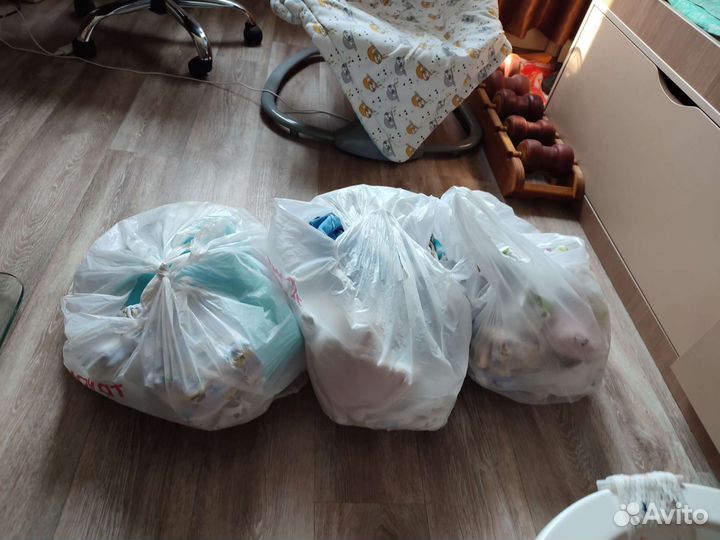 Детские вещи пакетом от 3 до 6 месяцев