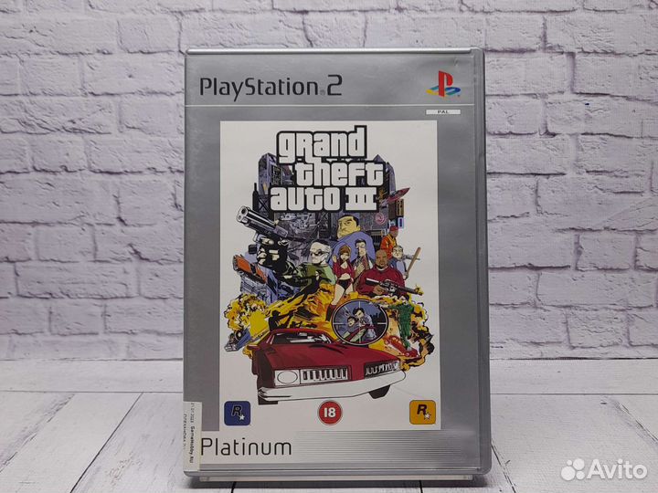 Grand theft auto III - игры ps2 - Прокат, Обмен