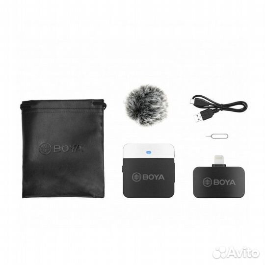 Boya BY-M1LV-D миниатюрная 2,4ггц беспроводная