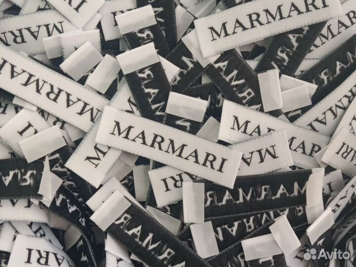 Жаккардовые этикетки,мин.тираж от 500 шт