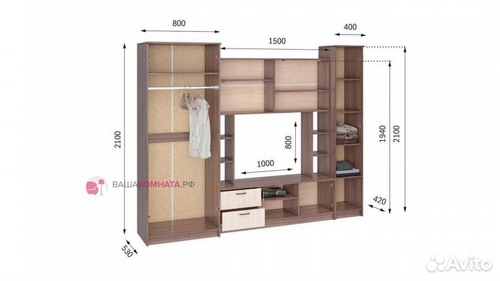 Стенка в гостиную