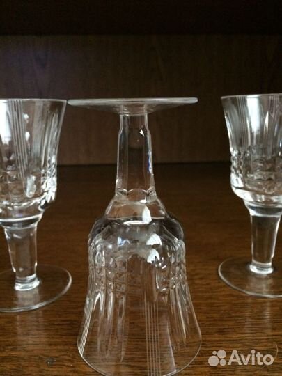 Набор хрустальных рюмок СССР