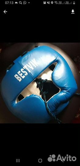 Боксерский шлем