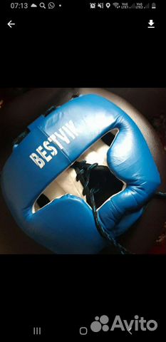 Боксерский шлем
