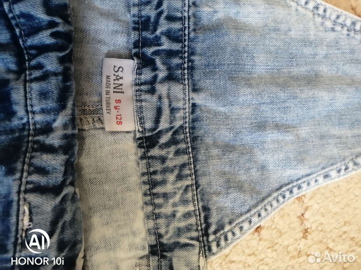 Шорты джинсовые детские