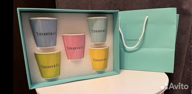 Подарочные Фарфоровые стаканы Tiffany & Co купить в Москве | Товары для ...