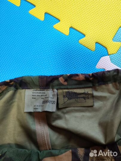 Брюки gore-tex армии Британии. Состояние новых