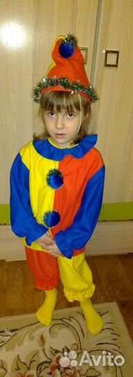 Костюм петрушки (клоуна) 104-110