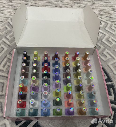 Гель лаки для маникюра/педикюра