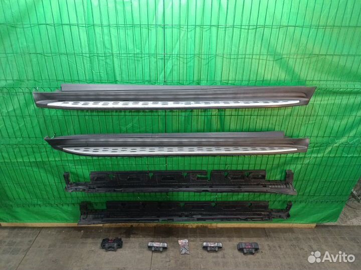 Накладки порогов комплект Mercedes Benz Gl X166