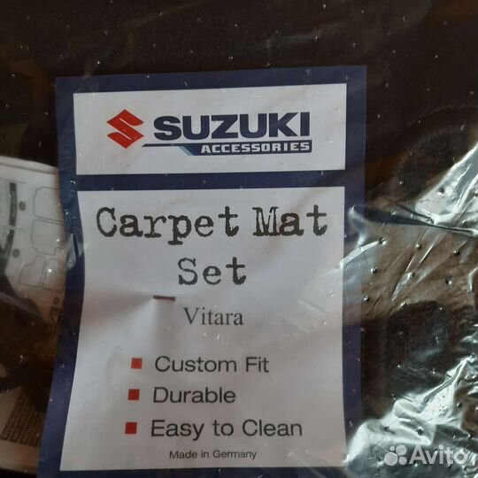 Автомобильные коврики текстильные suzuki vitara