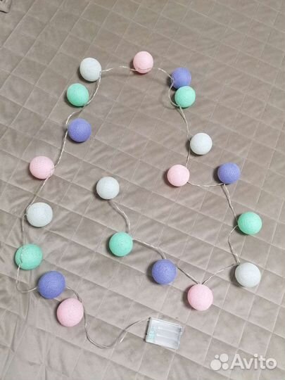 Гирлянда на кроватку