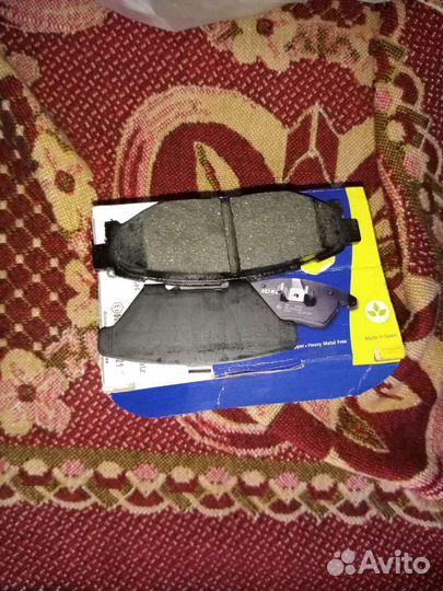 Тормозные колодки субару