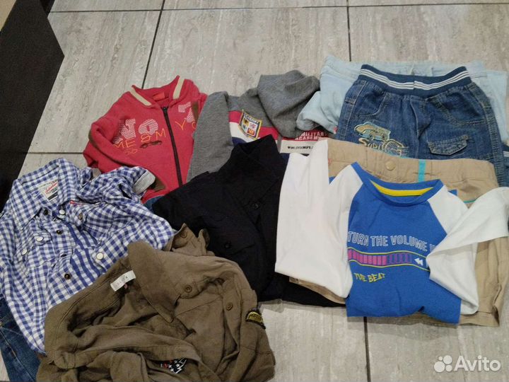 Пакет вещей для мальчика 4-5 лет