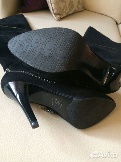 Сапоги-ботфорты женские 37 р