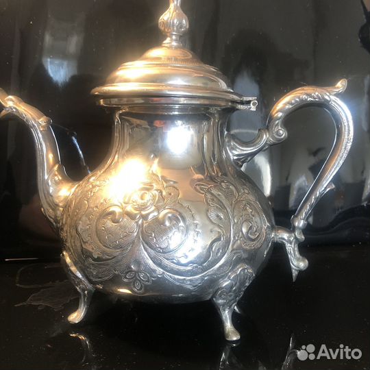 Чайник заварочный металлический бу