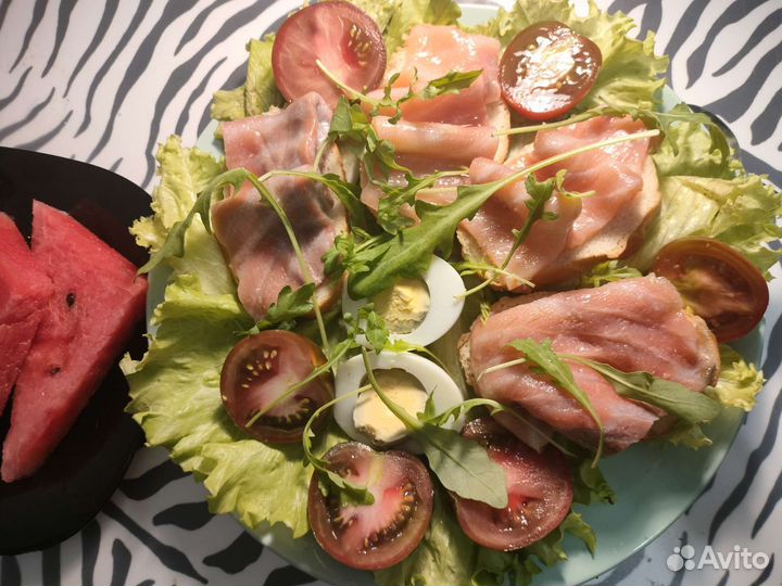 Семга слабосоленая лосось