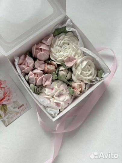 Зефир/съедобные цветы