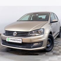 Volkswagen Polo 1.6 MT, 2018, 82 000 км, с пробегом, цена 1 267 000 руб.