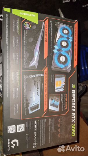 Видеокарта rtx 3050 8GB