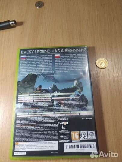 Halo reach хало рич Игра для xbox 360 лицензия