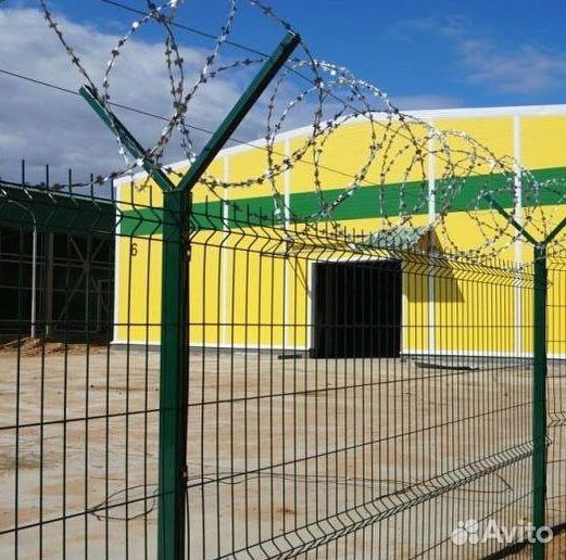 Забор из 3D сетки