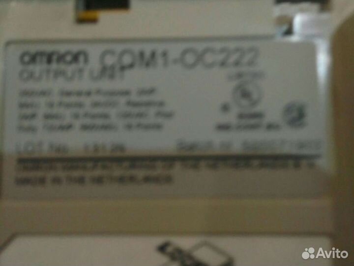 Выходной релейный модуль omron COM1-OC222