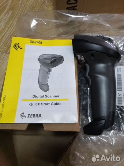 Сканер zebra DS 2208