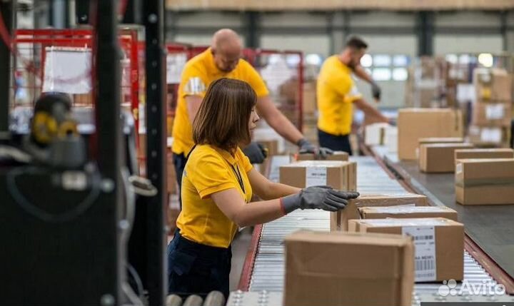 Можно в ночь.График любой.Кормим. Комплектовщик