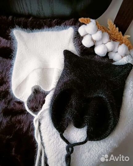 Шапочка с ушками