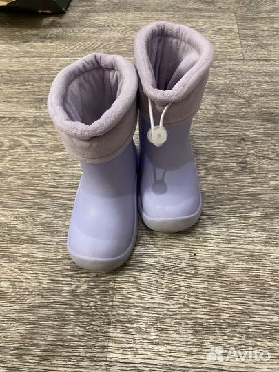 Детские резиновые сапоги