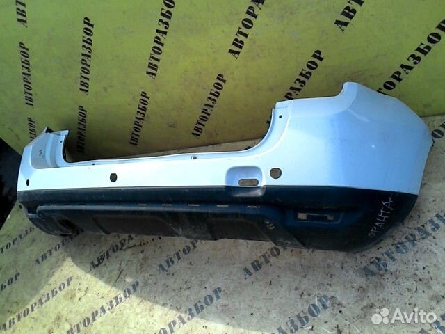 Бампер задний Renault Duster 2012-2021