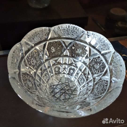 Ваза конфетница салатник Хрусталь СССР