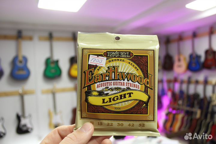 Струны Ernie Ball для акустики