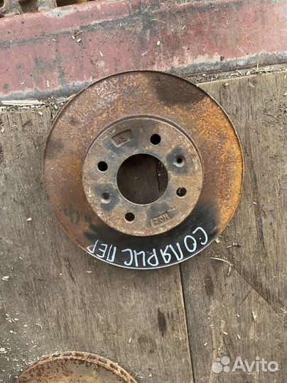 Диск Тормозной передний hyundai solaris