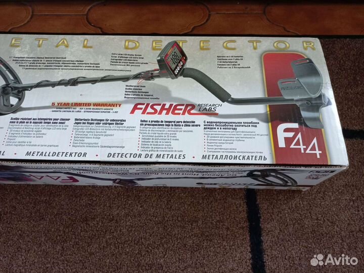 Металлоискатель fisher f44 кат. 11DD и NEL Tornado