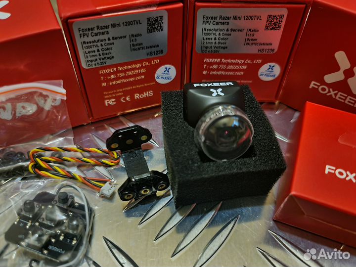 Камеры Foxeer T-REX Mini Razer RunCam Caddx ANT