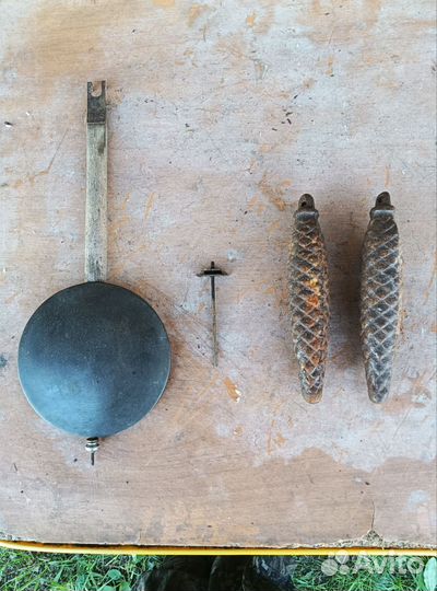 Гири шишки и маятник к часам СССР