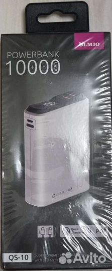Внешний аккумулятор Olmio QS-10