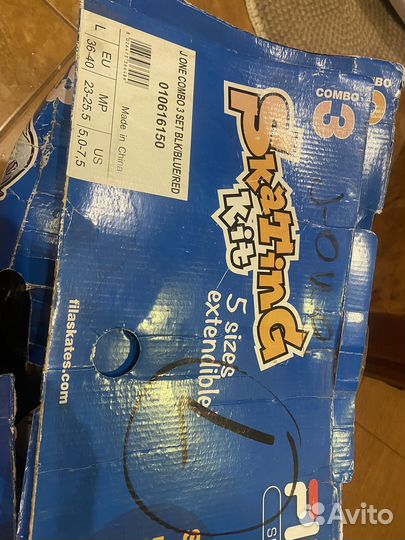 Роликовые коньки fila