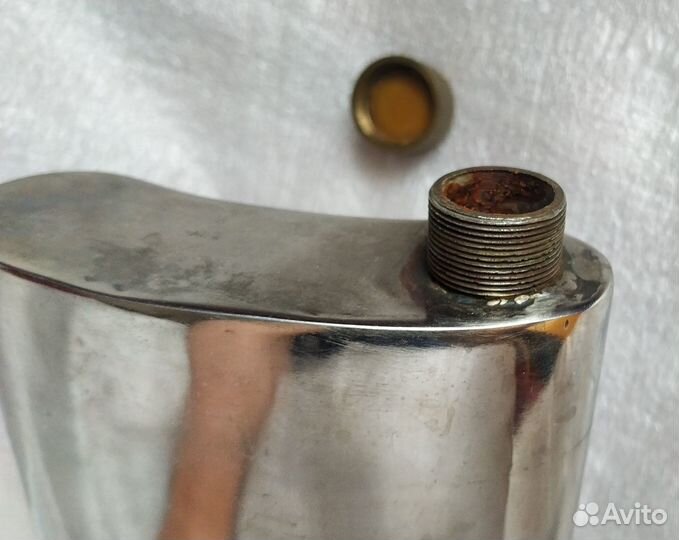 Фляга советская, металлическая, б/у