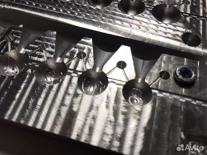 Форма чпу для литья грузил (Чебурашки разб. 8-18)