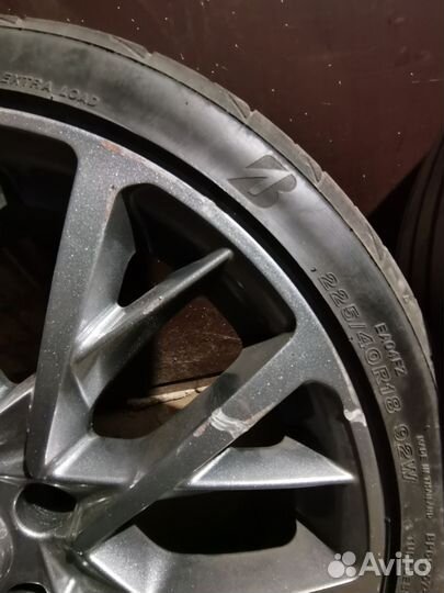 Колеса в сборе r18 летние 5 112 VAG