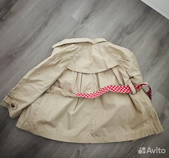 Плащ hm доя девочки 110 см