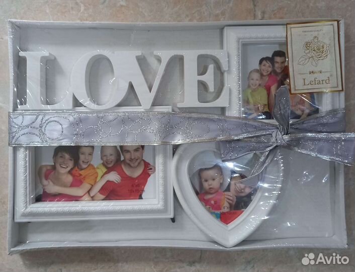 Фоторамка Lefard, объемные буквы, подарок