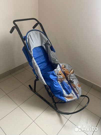 Коляска санки